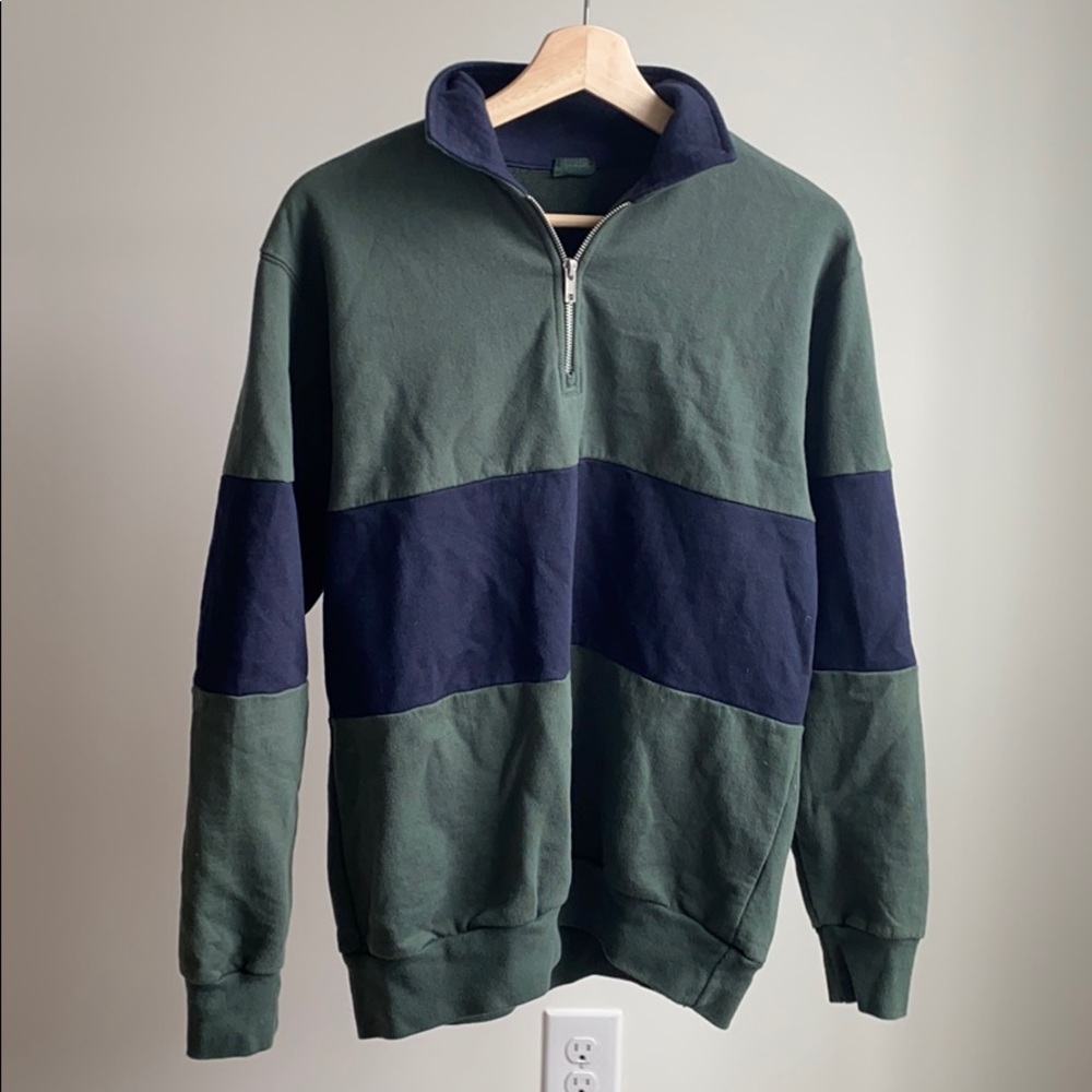 Brandy Melville Quarter Zip Sweatshirt